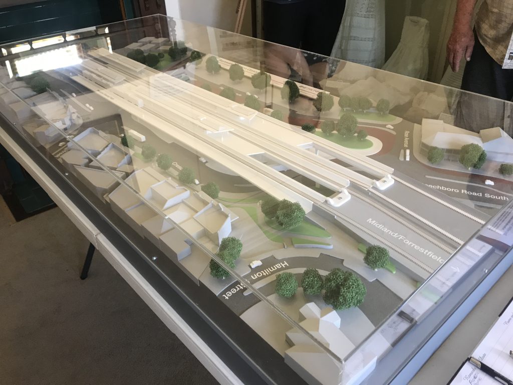 Bayswater WA Train Station Upgrade 3d Model Presentation at Halliday House