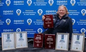2019 Openn Negotiation Agent of the year winner for WA and Australia - Steve Lay of Lay2 Real Estate