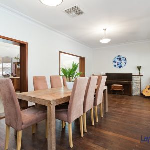 Dining Room at 21 Neville Street Bayswater WA