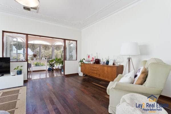 The loungeroom at 21 Neville Street Bayswater picture.