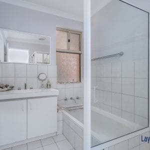 Bathroom at 3-146 Shakespeare Avenue Yokine WA 6060 - for sale by Openn Negotiation by Lay2 Real Estate - Steve Lay