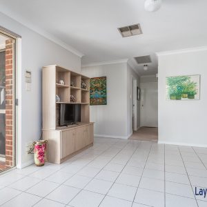 Open Area leading the bathroom and bedrooms at 3-146 Shakespeare Avenue Yokine WA 6060.