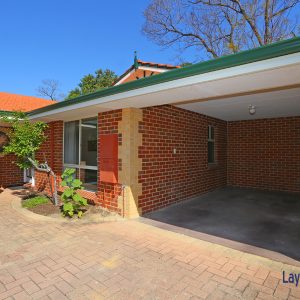 Deceased estate for sale at 3-146 Shakespeare Avenue Yokine WA 6060 villa entrance front of property picture.