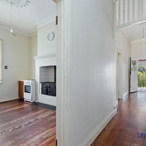 Hallway and kitchen picture at 47 Kathleen Street Bassendean WA.