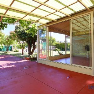 Under cover area picture at 52 Peterborough Crescent Morley.