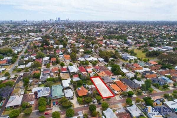 Arial Shot number 2 of 19 May Street Bayswater WA