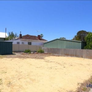 Rear yard with shed at 21 Grafton Road Bayswater WA