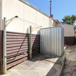 Rear of the property picture.