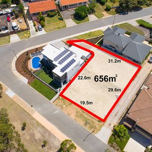 Dimensions of land for sale at 69 Moojebing Street Ashfield WA Picture.