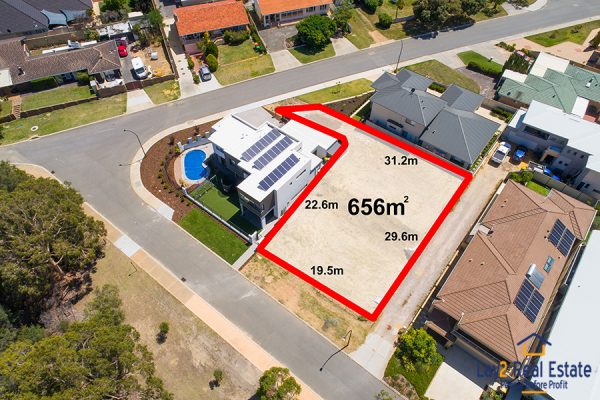 Dimensions of land for sale at 69 Moojebing Street Ashfield WA Picture.