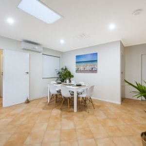 Dining area picture.