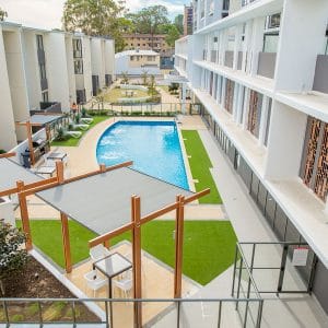 Picture of 2 Tenth Avenue maylands complex pool and court yard