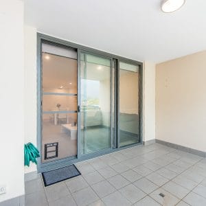 Balcony looking in picture