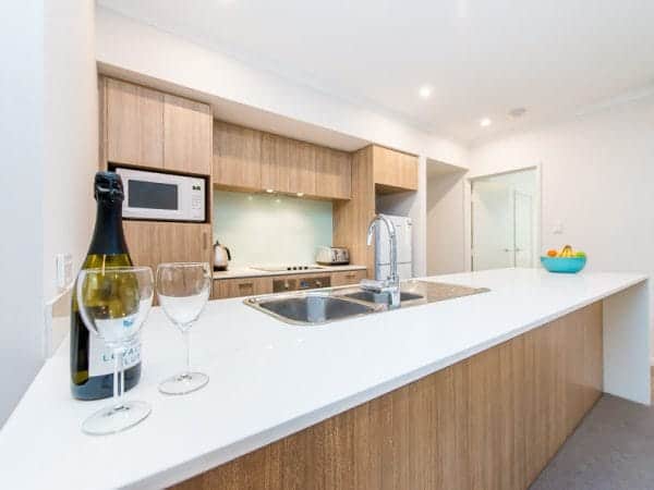 Kitchen becnch and kitchen picture at 2 - 37 Tenth Avenue Maylands WA