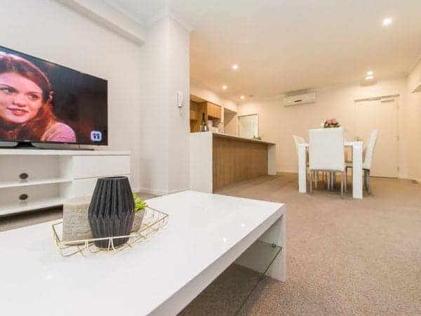 Picture of the living area at 2 - 37 Tenth Avenue Maylands WA