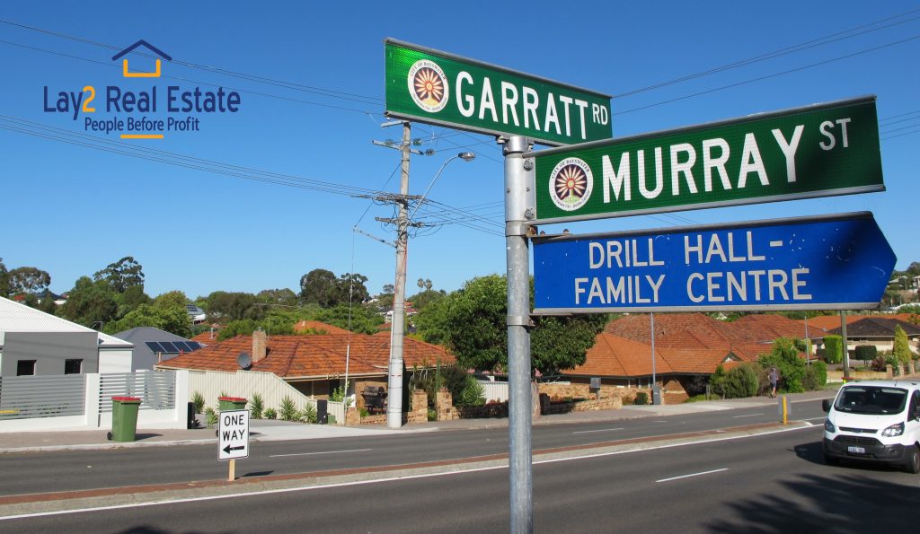 Garratt Road Bayswater WA Street Sign picture.