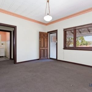 Lounge and front door picture