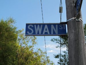 Swan Street Street Sign Yokine WA Picture.