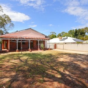Rear yard picture