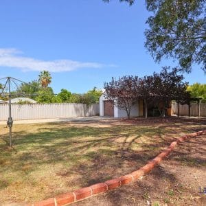 Rear yard picture