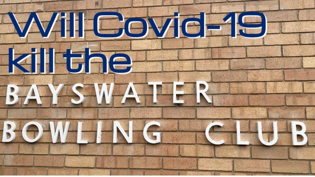 Pic of Bayswater bowling club Entry Wall