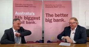 Sean Kay of the Bendigo Bank and Steve Lay of Lay2 Real Estate Have a Chat.
