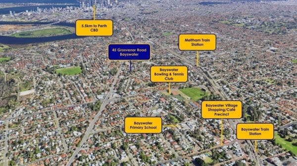 45 Grosvenor Road, Bayswater. Circa 1921 Brick home on 765sqm block. - Image 18