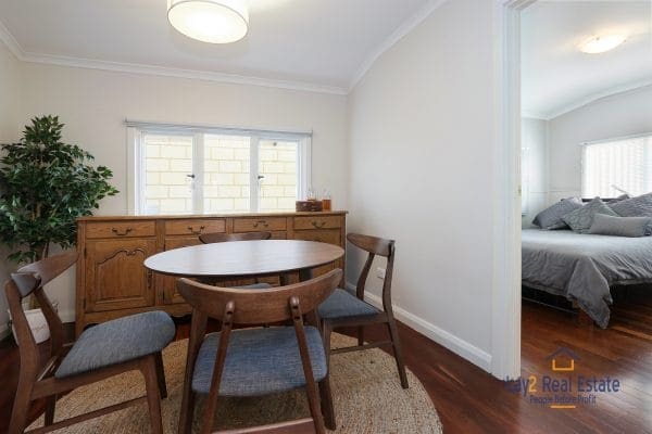 Dining area at 99 Garratt Road Bayswater WA