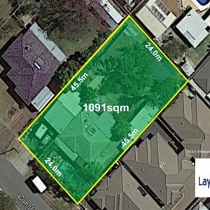 3 Constance St, Bayswater WA 6053. Huge 1091sqm block with comfortable home. Opportunity knocking.