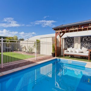 Pool image at the rear of 10 McKinley Court Caversham WA For sale by Lay2 Real Estate.