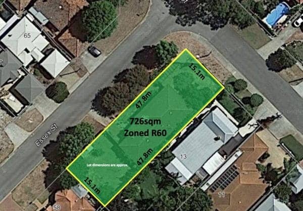 54 Essex Street Bayswater Top view image - for sale by Lay2 Real Estate