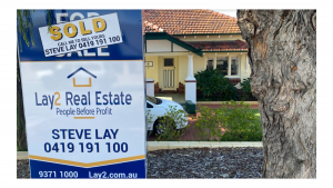 sell my home - sold by Lay2 Real Estate agency Bayswater Perth WA - sold sign image