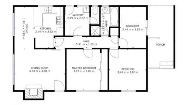 24A Malton Court Dianella WA 6059 3 Bed 1 Bath Sixties Classic on Easy Care Block - Image 17