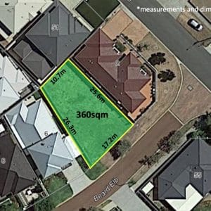 4 Beard Elbow Bayswater WA 6053 - Last Vacant Block in Rose Estate Riverside Precinct.