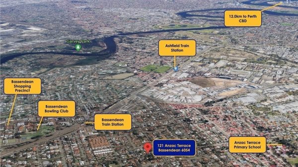 121 Anzac Terrace Bassendean WA 6054 809sqm Block, 20m Wide Frontage with Subdivision Approval! - Image 17