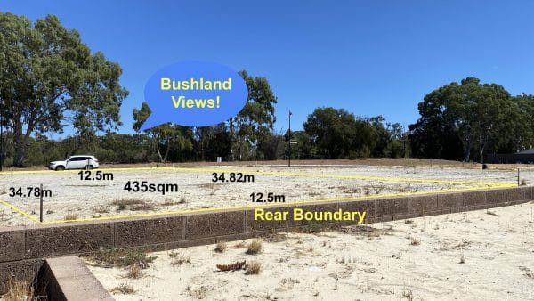 33 Lockhart Crescent South Guildford WA 6053 Serviced 435sqm Land Overlooking Bushland! - Image 2