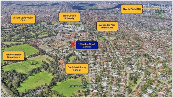 12 Sabina Street Menora WA 6050 Build Your New Dream Home Overlooking Parklands! - Image 3