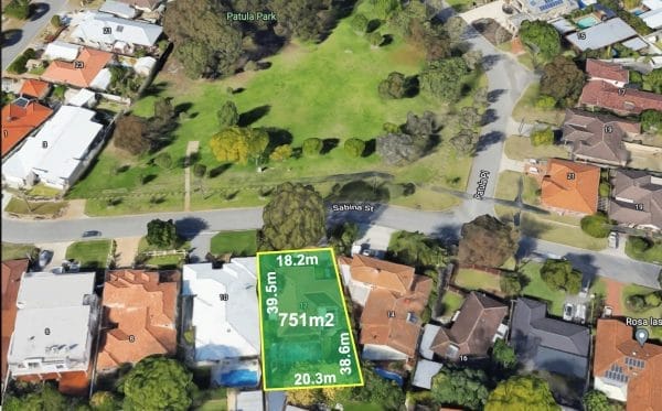 12 Sabina Street Menora WA 6050 Build Your New Dream Home Overlooking Parklands! - Image 2