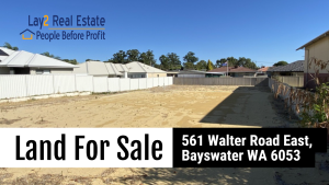 Image of land for sale in Bayswater WA by Lay2 Real Estate.
