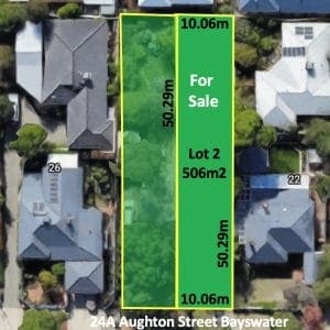 Alternative view of 24A Aughton Street, Bayswater WA 6053 Level 506sqm " Now Under Offer" Green Titled Block in AAA Location
