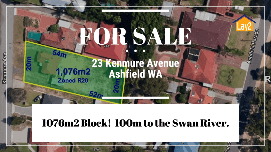 23 Kenmure Avenue Ashfield large 1,076m2 block for sale by Lay2 Real Estate location image.