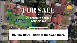 23 Kenmure Avenue Ashfield large 1,076m2 block for sale by Lay2 Real Estate location image.