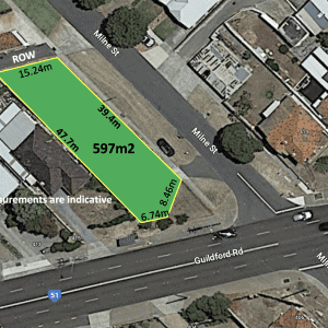 417 Guildford Road Bayswater WA 6053.  NOW SOLD! Development Potential - Corner Location