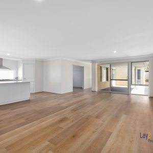 36A Cyril Street Bassendean WA brand new home for sale by Lay2 Real Estate. Living area off kitchen image.