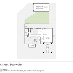 44 Drake Street Bayswater WA - floor plan image. Property for sale by Lay2 Real Estate.