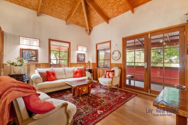 Live the Darling Scape lifestyle. Living room image. 25 Elizabth Street Kalamunda WA for sale by Lay2 Real Estate.