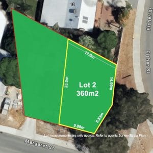 Alternative view of 74 Margaret Street, Ashfield WA 6054 - Lot 2 - SOLD
