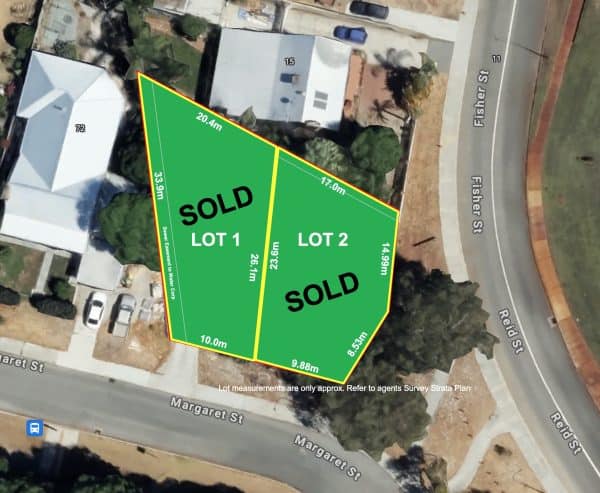 74 Margaret Street, Ashfield WA 6054 - Lot 2 - SOLD