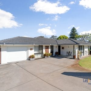 20 Flora Avenue Bayswater WA 6053 front of property and drive way image. Property for sale by Lay2 Real Estate.