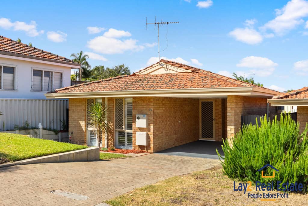 Villa 50/73-87 Leake Street BAYSWATER Street-Front Villa in Over-55s Complex
